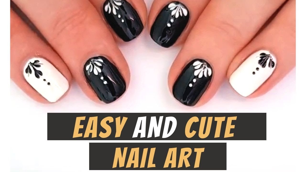 easy way to do nail art at home