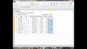 ការប្រើប្រាស់រូបមន្ត INT & MOD
