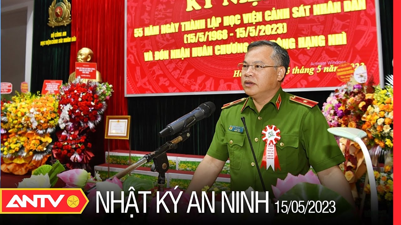 Nhật ký an ninh ngày 15/5: Học viện Cảnh sát nhân dân đón nhận Huân chương Lao động hạng nhì | ANTV - youtube