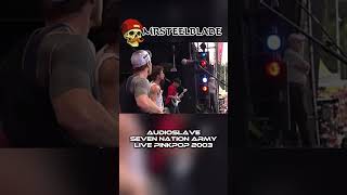 Audioslave - Seven Nation Army - Live Pinkpop 2003