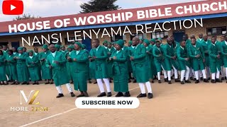 Offical Nansi Lenyama Music Video Reaction by House of Worship Bible Church●2026●#morezionmusic 