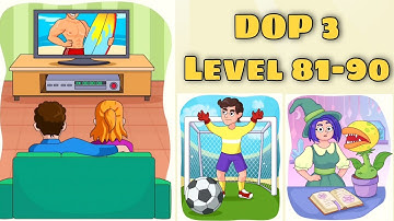 DOP 3 Level 81 82 83 84 85 86 87 88 89 90 Solution Walkthrough Gameplay | DOP 3 | Games Squeezer