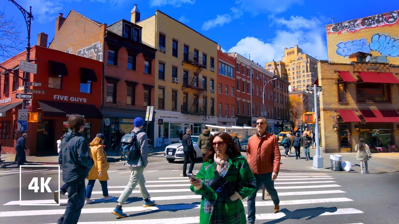 New York, Amerika Serikat | Tur Jalan Kaki 4K | 20 Apr 2023