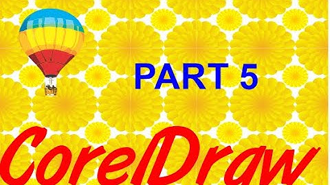 Corel Draw Tips & Tricks Make a Pattern with the Distort Tool and OFF SETS Part 5