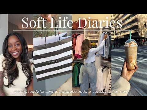 Soft Life Diaries: Spring Refresh, Wardrobe Update, Costco Haul