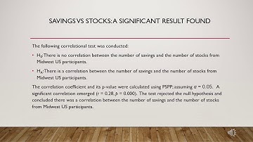 Unit 4 Correlational Test Analysis
