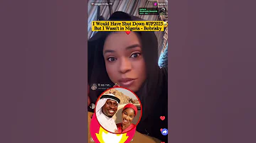 Bobrisky Talks About JP2025 Jp2025 Jumajux Nigerianwedding 