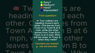 🧠 Mind-Bending Quiz! Who Will Be Closer?/IQ &amp; Brain Challenge Part 62 #shorts #puzzle