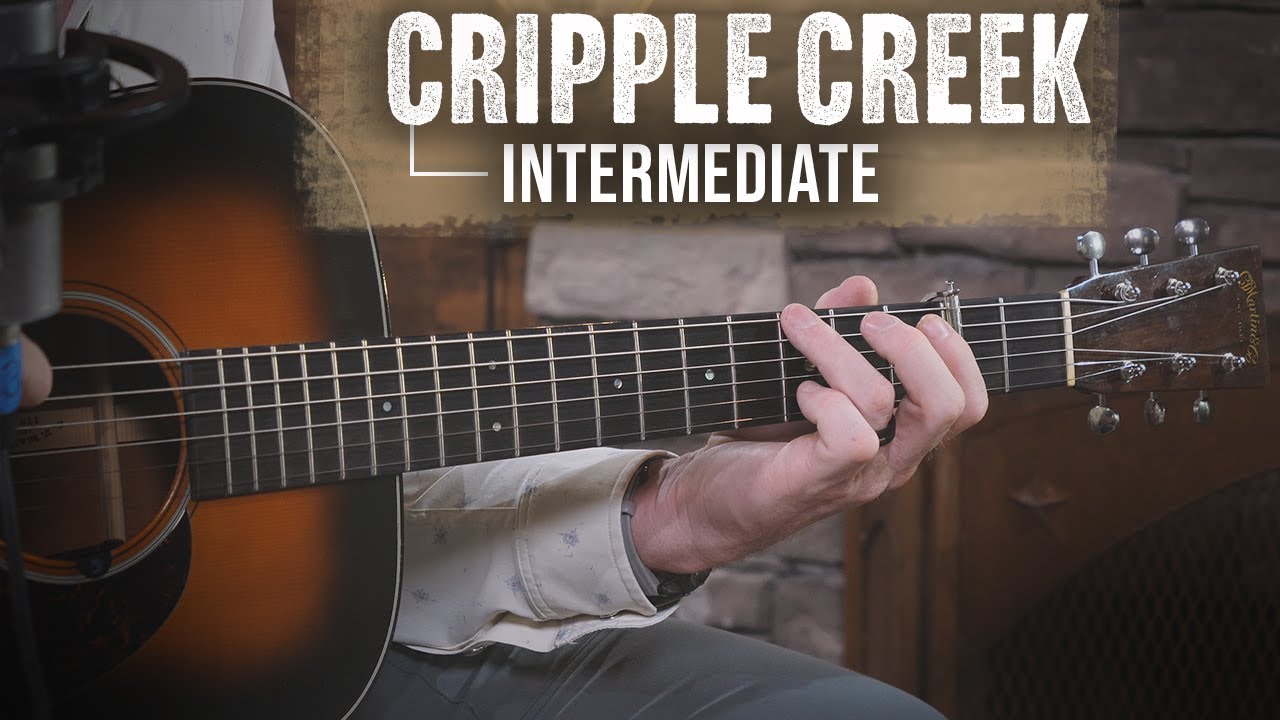 Cripple Creek! Free Intermediate Guitar Lesson!