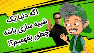 اگه تو یک دنیای شبیه سازی شده باشیم چطور میتونیم بفهمیم؟