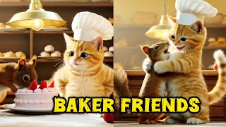 Soft Paw Bakery Stories • Cute Cat Videos • Cat Animation • Cat Love screenshot 5