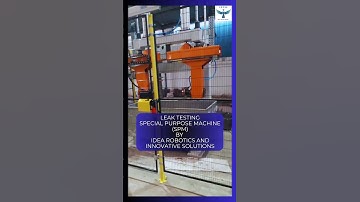 Leak Testing Like Never Before #idearobotics #leaktesting #spm #machine