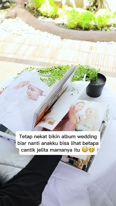 Tetap Nekat Bikin Album Wedding, Demi Nanti Anak Bisa Lihat Mamanya yang Cantik 🥹💖