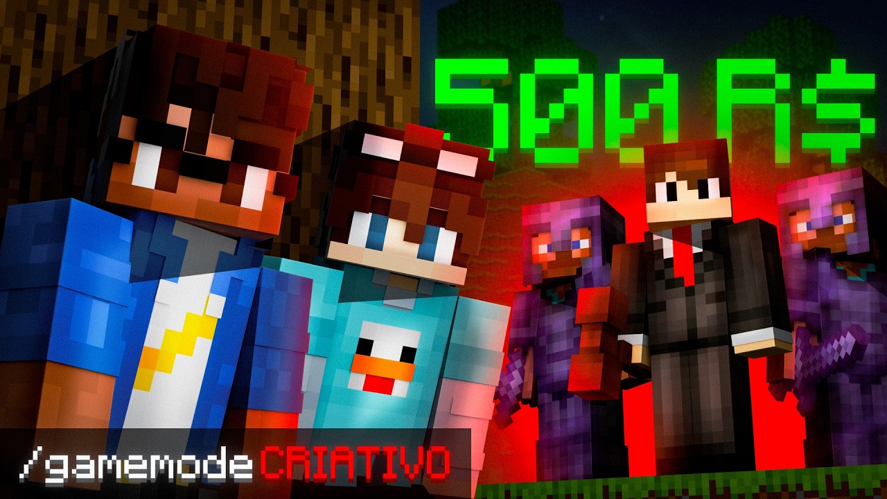 USEI CRIATIVO NA FRENTE DO EIMINE VALENDO 500 REAIS