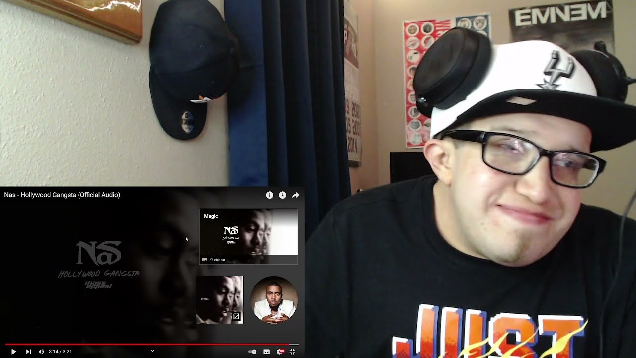 Nas - Hollywood Gangsta (REACTION).🔥🔥🔥