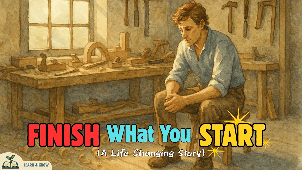 The Surprising Truth About Why You Never Finish What You Start | Learn with Motivational Stories