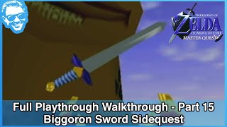 Biggoron Sword Trading Sequence - Ocarina of Time MASTER QUEST Full Playthrough Walkthrough Part 15