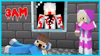 MIPAN & ZUZUZU PANIK! AKUDAV JADI HANTU UNTUK PRANK MIPAN & ZUZUZU DI MINECRAFT SURVIVAL!