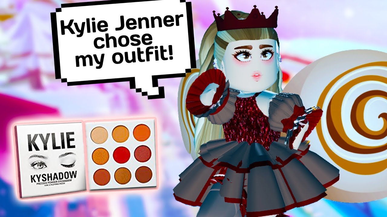 Kylie Jenners Makeup Chose My Outfit Roblox Royale High