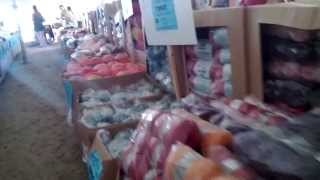 At the Spinrite Tent Sale