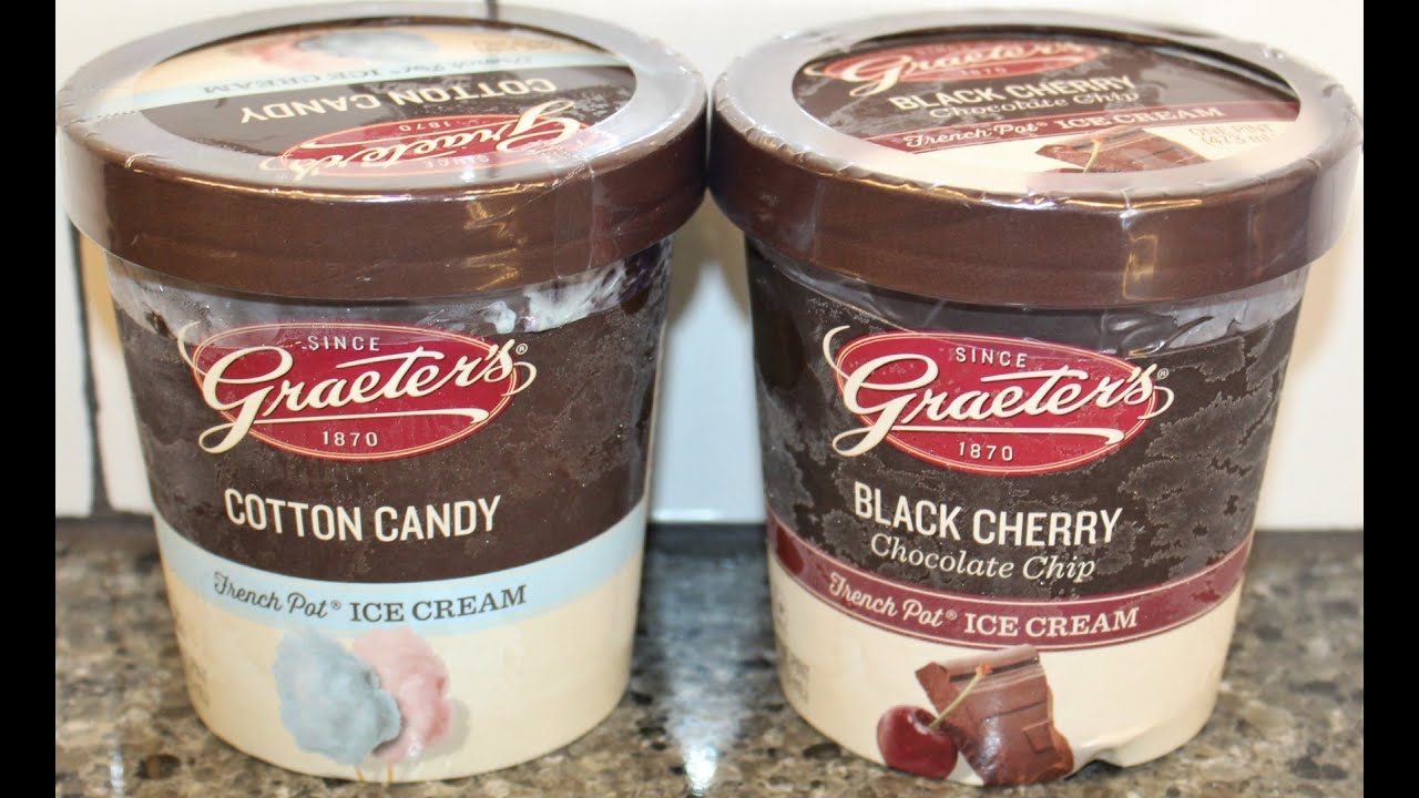 Graeter’s Ice Cream Cotton Candy & Black Cherry Chocolate Chip Review
