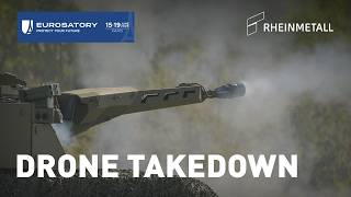 Rheinmetall Lance turret demonstrates C-UAS self-defence capability