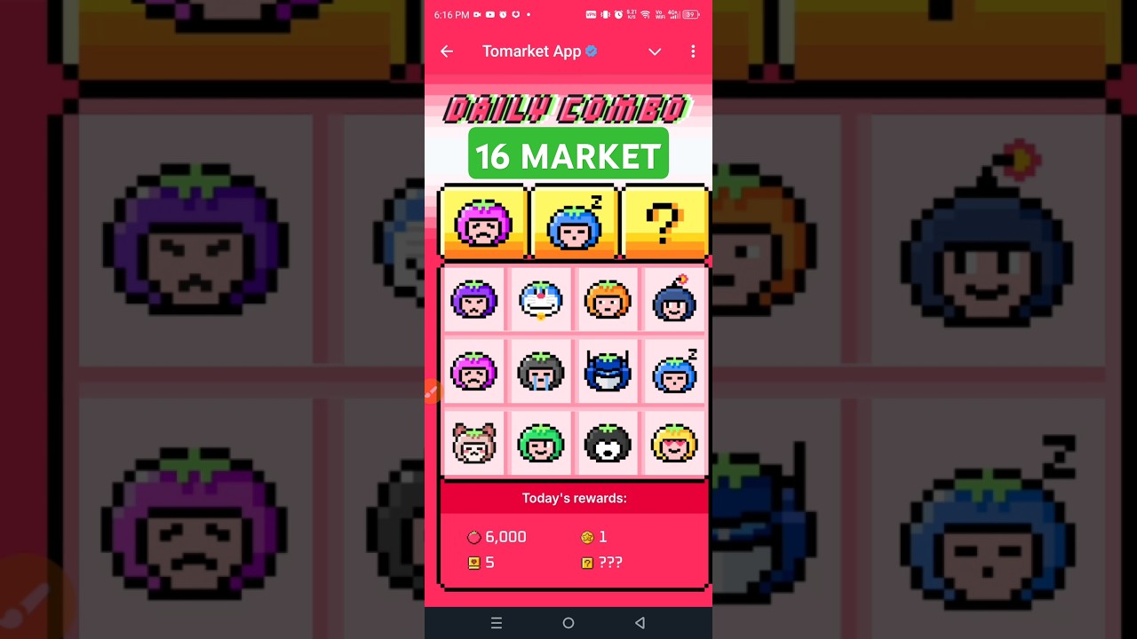 🍅Tomarket Airdrop Combo 16-17 March | Tomarket Daily Combo Today | Tomarket SnapShot 16 March 💸
