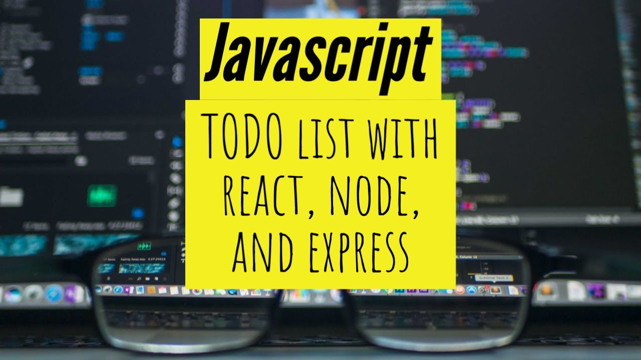 Todo List with React, Node, and Express - Part 2