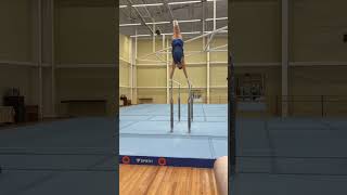 Parallel Bars Basket 12T. To Handstand By Russian Gymnast Alexander Kartsev