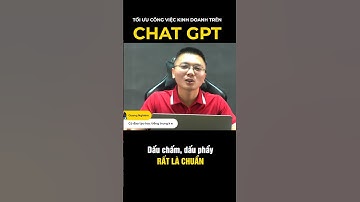 Tối ưu công việc kinh doanh nhờ CHAT GPT | Nguyễn Đình Hùng #shorts