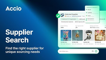 #9 Supplier Search – find the right supplier for unique sourcing needs