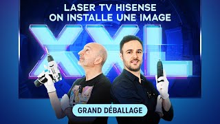 Laser TV Hisense : installation du 120L5HA - Le Grand Déballage par PP Garcia