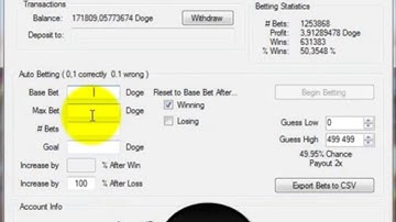 How to make +100.000 DOGECOINS in less than 1 hour on 999 DICE with AUTOPILOT!