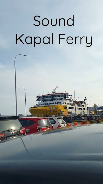 Sekian Lama Baru dapat Soundnya #kapalfery #sound