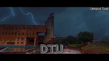 Delhi Technological University Campus Tour | Cinematic Video