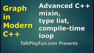 Graph in C++ #16: Advanced C++ Mixin, Type List and Compile-Time Loop