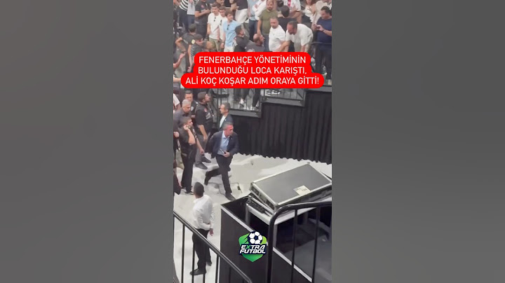 Ali Koç, Beşiktaş maçı sonrası Fenerbahçe locasındaki olayları görünce yöneticilerinin yanına gitti!