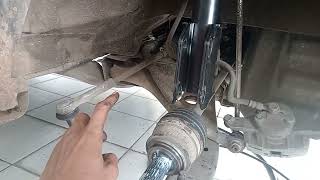 Cause of the klutuk klutuk sound at the front of the Calya Sigra