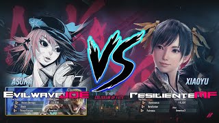 【TEKKEN 8】EvilwaveJOE(Asuka) vs ElResilienteMF(Xiao)【05/08/24】