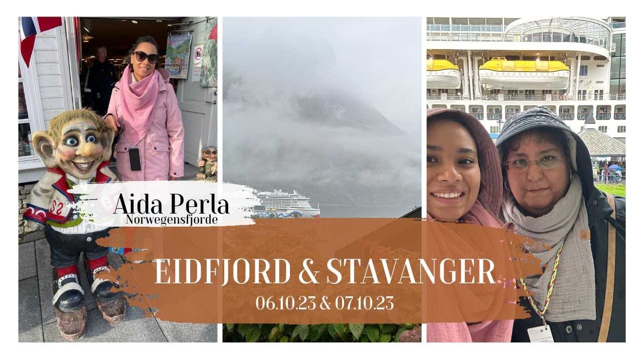 Aida Perla / Norwegen Vlog / Eidfjord / Stavanger / 06.10.23 - 07.10.23 / Deutsch