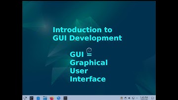 LinuxCollections.com How To Video - Introduction to GUI Development