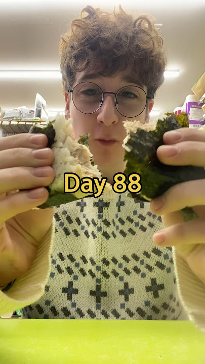 Day 88 of only eating food from a Korean convenience store! #korea #conveniencestore #ramen