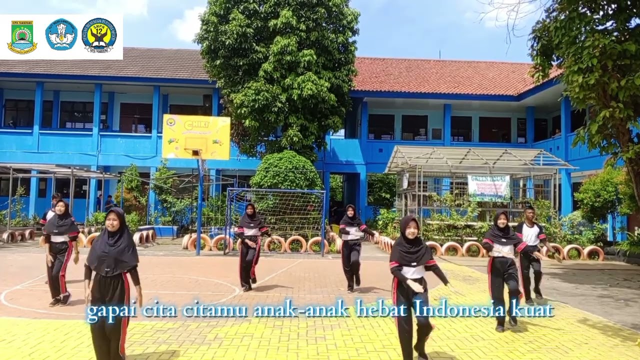 Lomba Senam Anak Indonesia Hebat 2025_SMPN 12 Kota Tangerang_Provinsi Banten