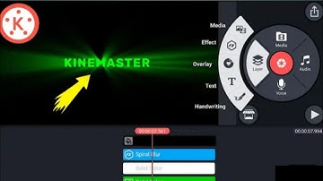 How To Make Light Ray Text Animation In Kinemaster In Hindi