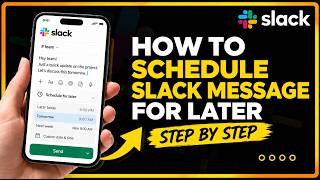 How to Schedule a Slack Message for Later Step by Step | Slack Tutorial