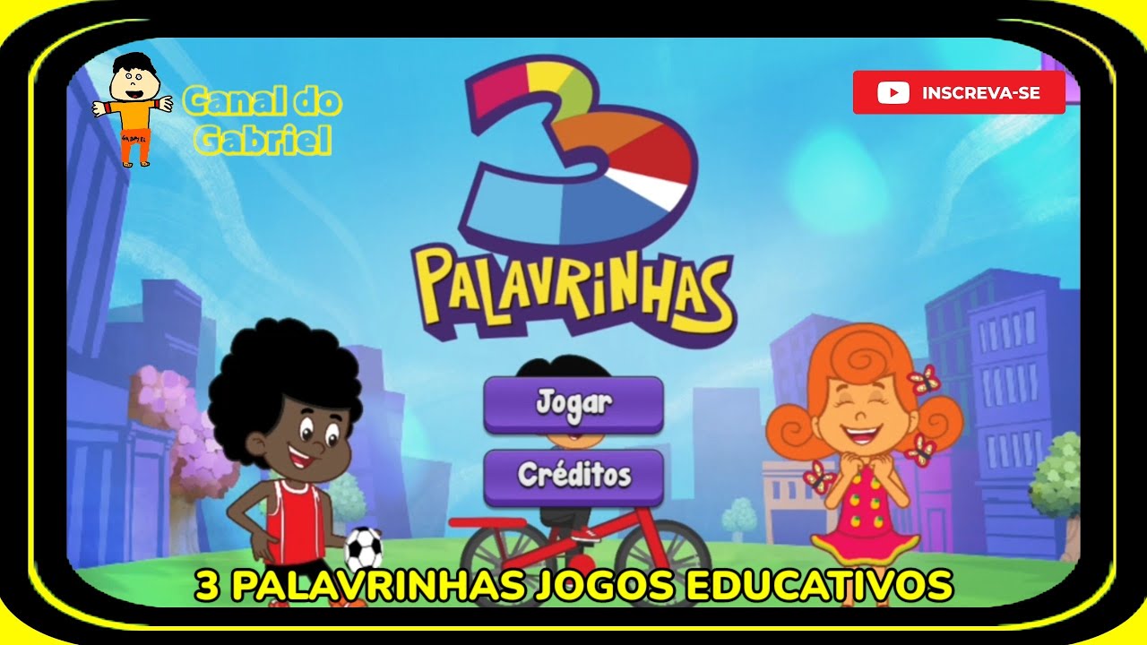 3 Palavrinhas Jogos Educativos (Dá pra Comentar)