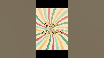 Retro Sunburst  - Adobe Illustrator Tutorial #shorts #illustrator