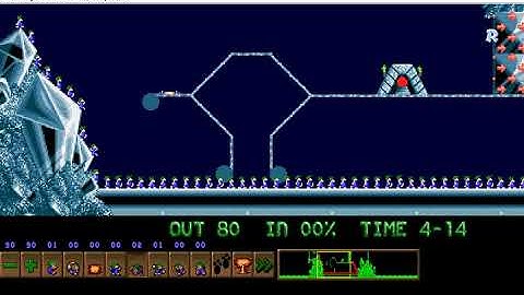 Lemmings Custom Level - The Who Laughs Last