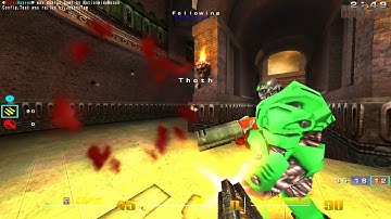 Quake 3 OSP: Artifex tornaments q3 gameplay of Chadow(