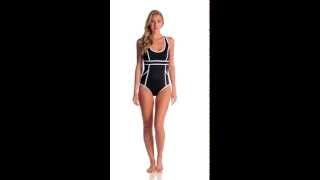 Spanx Hourglass Racerback One Piece | SwimOutlet.com